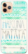 iSaprio Hakuna Matata Green for iPhone 11 Pro Max - Phone Cover