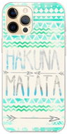 iSaprio Hakuna Matata Green for iPhone 12 Pro - Phone Cover