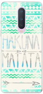 iSaprio Hakuna Matata Green for OnePlus 8 - Phone Cover