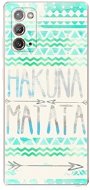 iSaprio Hakuna Matata Green for Samsung Galaxy Note 20 - Phone Cover