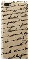 iSaprio Handwriting 01 Black for Honor 7S - Phone Cover