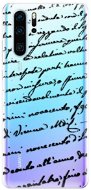 iSaprio Handwriting 01 Black pre Huawei P30 Pro - Kryt na mobil