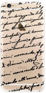 iSaprio Handwriting 01 Black for iPhone 6/ 6S - Phone Cover