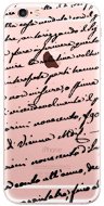 iSaprio Handwriting 01 Black for iPhone 6 Plus - Phone Cover