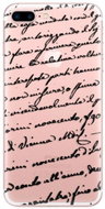 iSaprio Handwriting 01 Black for iPhone 7 Plus/8 Plus - Phone Cover