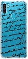 iSaprio Handwriting 01 Black na Samsung Galaxy M11 - Kryt na mobil