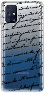 iSaprio Handwriting 01 Black for Samsung Galaxy M31s - Phone Cover