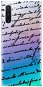iSaprio Handwriting 01 Black for Samsung Galaxy Note 10 - Phone Cover