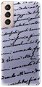 iSaprio Handwriting 01 Black for Samsung Galaxy S21 - Phone Cover