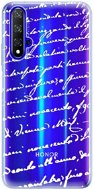 iSaprio Handwriting 01 White for Honor 20 - Phone Cover