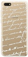 iSaprio Handwriting 01 White na Honor 7S - Kryt na mobil