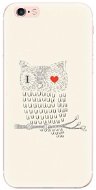 iSaprio I Love You 01 for iPhone 6 Plus - Phone Cover