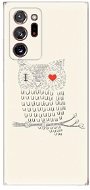 iSaprio I Love You 01 pre Samsung Galaxy Note 20 Ultra - Kryt na mobil