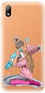 iSaprio Kissing Mom - Blond and Boy for Huawei Y5 2019 - Phone Cover