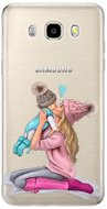 iSaprio Kissing Mom - Blond and Boy for Samsung Galaxy J5 (2016) - Phone Cover