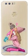 iSaprio Kissing Mom - Blond and Girl for Honor 8 - Phone Cover