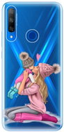 iSaprio Kissing Mom - Blond and Girl for Honor 9X - Phone Cover