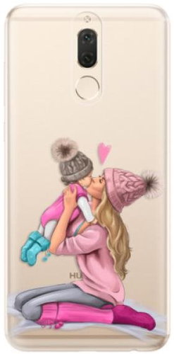 iSaprio Kissing Mom - Blond and Girl for Huawei Mate 10 Lite - Phone Cover - Main image