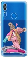 iSaprio Kissing Mom – Blond and Girl pre Huawei P Smart Z - Kryt na mobil