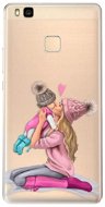 iSaprio Kissing Mom – Blond and Girl pre Huawei P9 Lite - Kryt na mobil
