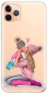 iSaprio Kissing Mom - Blond and Girl for iPhone 11 Pro Max - Phone Cover