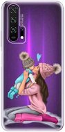 iSaprio Kissing Mom - Brunette and Boy for Honor 20 Pro - Phone Cover