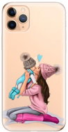 iSaprio Kissing Mom - Brunette and Boy for iPhone 11 Pro Max - Phone Cover