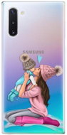 iSaprio Kissing Mom - Brunette and Boy for Samsung Galaxy Note 10 - Phone Cover