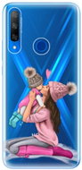 iSaprio Kissing Mom - Brunette and Girl for Honor 9X - Phone Cover