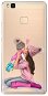 iSaprio Kissing Mom - Brunette and Girl for Huawei P9 Lite - Phone Cover