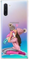 iSaprio Kissing Mom - Brunette and Girl for Samsung Galaxy Note 10 - Phone Cover