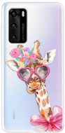 iSaprio Lady Giraffe for Huawei P40 - Phone Cover
