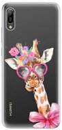 iSaprio Lady Giraffe for Huawei Y6 2019 - Phone Cover
