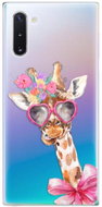 iSaprio Lady Giraffe for Samsung Galaxy Note 10 - Phone Cover