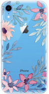 iSaprio Leaves and Flowers for iPhone Xr - Phone Cover
