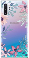 iSaprio Leaves and Flowers for Samsung Galaxy Note 10+ - Phone Cover