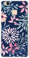 iSaprio Leaves on Blue for Huawei P9 Lite - Phone Cover