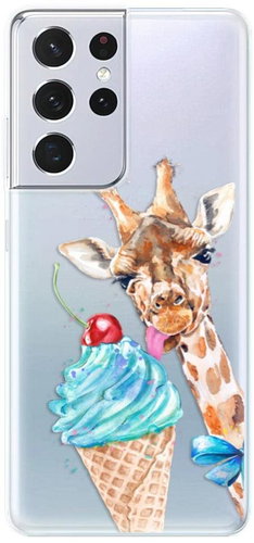 iSaprio Love Ice-Cream for Samsung Galaxy S21 Ultra - Phone Cover - Main image