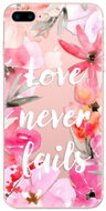 iSaprio Love Never Fails for iPhone 7 Plus/8 Plus - Phone Cover