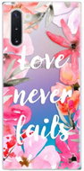 iSaprio Love Never Fails for Samsung Galaxy Note 10 - Phone Cover
