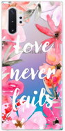 iSaprio Love Never Fails for Samsung Galaxy Note 10+ - Phone Cover