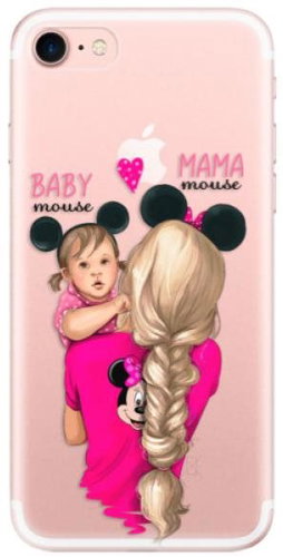 iSaprio Mama Mouse Blond and Girl for iPhone 7/ 8/ SE 2020/ SE 2022 - Phone Cover - Main image