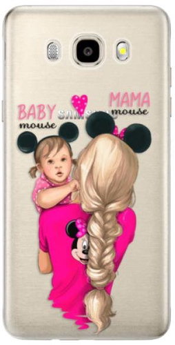 iSaprio Mama Mouse Blond and Girl for Samsung Galaxy J5 (2016) - Phone Cover - Main image