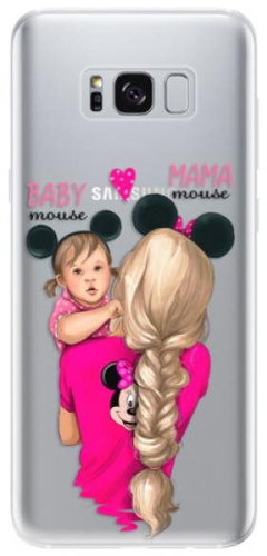 iSaprio Mama Mouse Blond and Girl for Samsung Galaxy S8 - Phone Cover - Main image