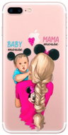 iSaprio Mama Mouse Blonde and Boy for iPhone 7 Plus / 8 Plus - Phone Cover