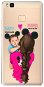 iSaprio Mama Mouse Brunette and Boy for Huawei P9 Lite - Phone Cover