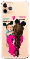 iSaprio Mama Mouse Brunette and Boy for iPhone 11 Pro Max - Phone Cover
