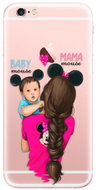 iSaprio Mama Mouse Brunette and Boy for iPhone 6 Plus - Phone Cover
