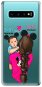 iSaprio Mama Mouse Brunette and Boy Samsung Galaxy S10 készülékhez - Telefon tok