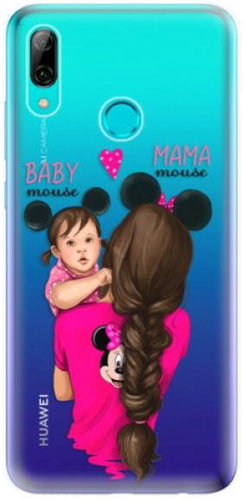 iSaprio Mama Mouse Brunette and Girl for Huawei P Smart 2019 - Phone Cover - Main image